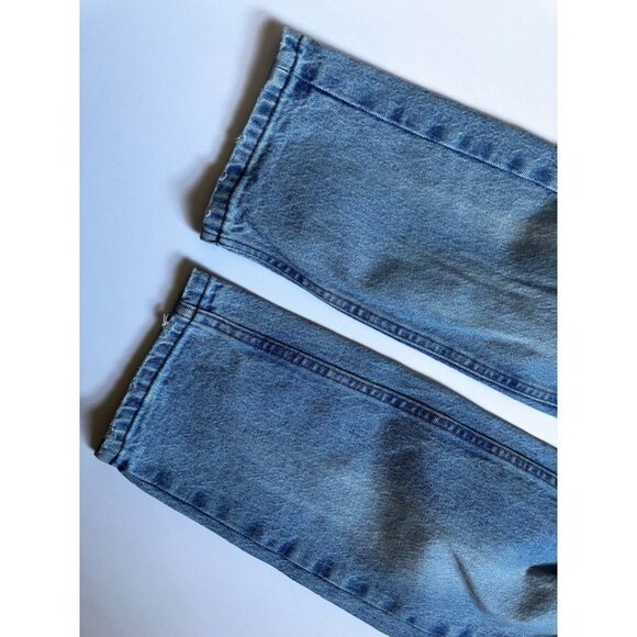 Good American The Weekender High Rise Jeans Light Blue Size US 4/27 - Picture 9 of 9